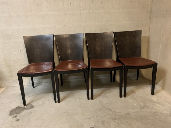 Image 1 of 6x Milano Danilo Silvestrin dining chair