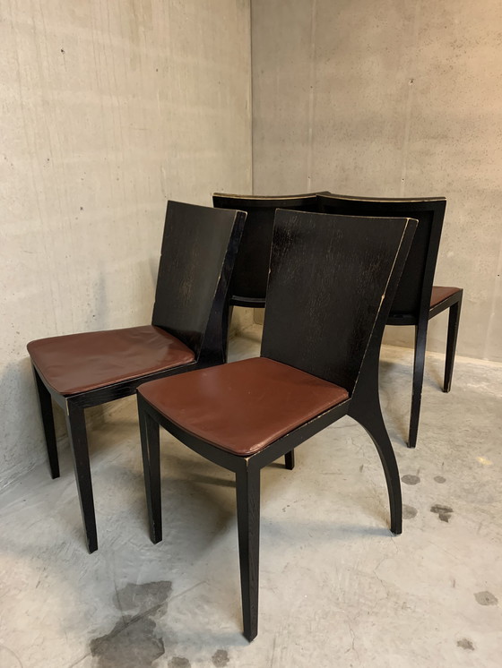 Image 1 of 6x Milano Danilo Silvestrin dining chair