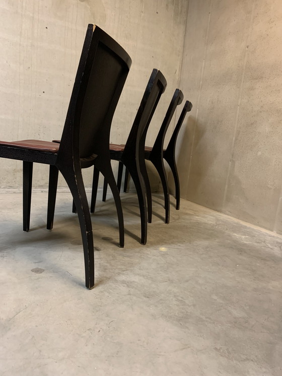 Image 1 of 6x Milano Danilo Silvestrin dining chair