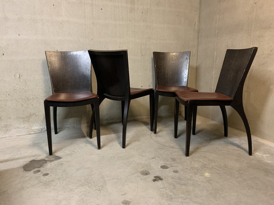 Image 1 of 6x Milano Danilo Silvestrin dining chair