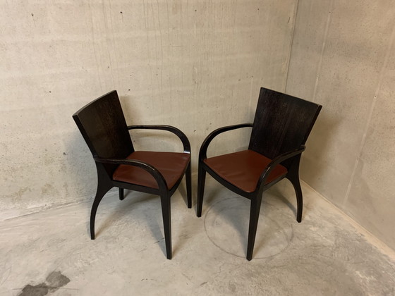 Image 1 of 6x Milano Danilo Silvestrin dining chair