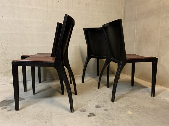 Image 1 of 6x Milano Danilo Silvestrin dining chair