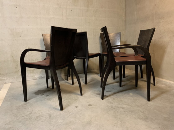 Image 1 of 6x Milano Danilo Silvestrin dining chair