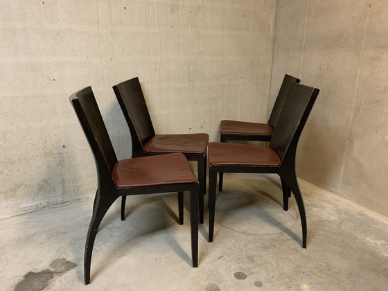 Image 1 of 6x Milano Danilo Silvestrin dining chair