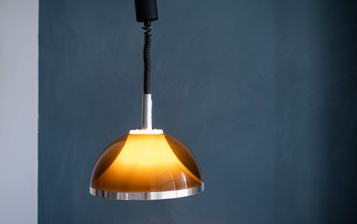 Space age vintage hanging lamp