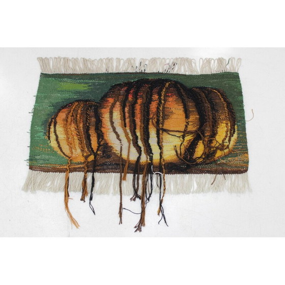 Image 1 of Vintage Multicolored Abstract Design Wall Tapestry - 1970s