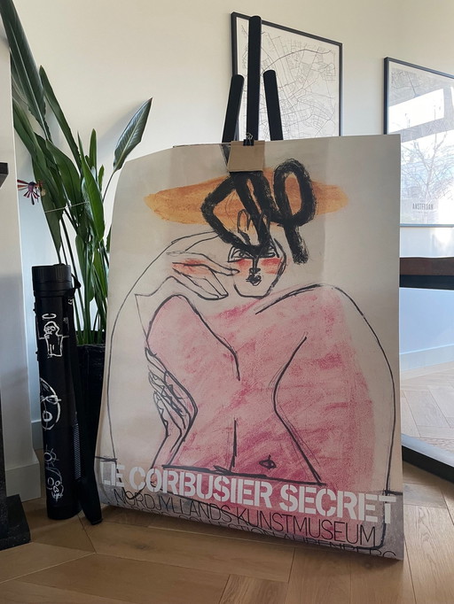 Le Corbusier (1887-1965),  Secret,1987,Copyright F.L.C/Adagp, Paris  2020/Visda Exhibition Poster