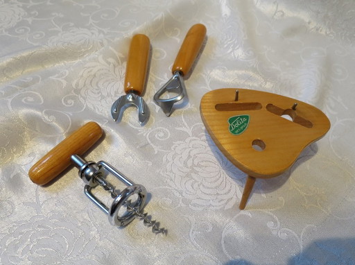 Mid - Century Rockabillly Vintage Minibar Accessories