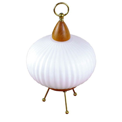 Space Age Atomic tripod table lamp by Massive, Belgium 1960s