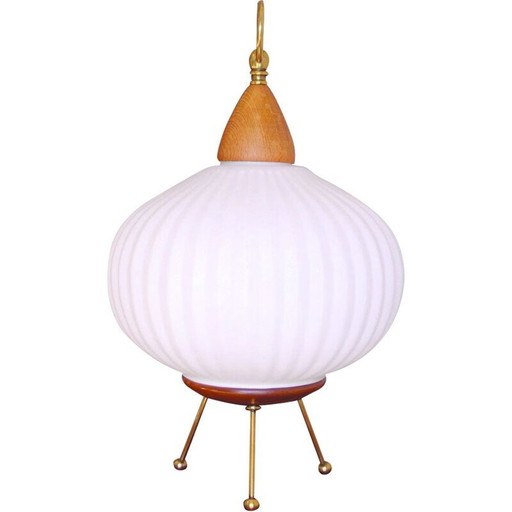 Space Age Atomic tripod table lamp by Massive, Belgium 1960s