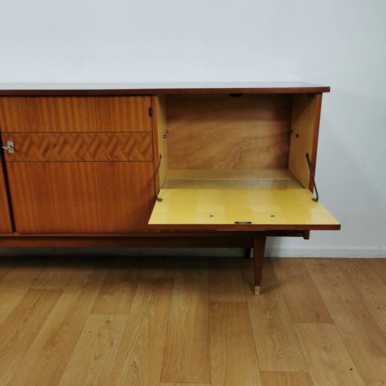 Image 1 of Vintage sideboard, sideboard, lowboard teak veneer