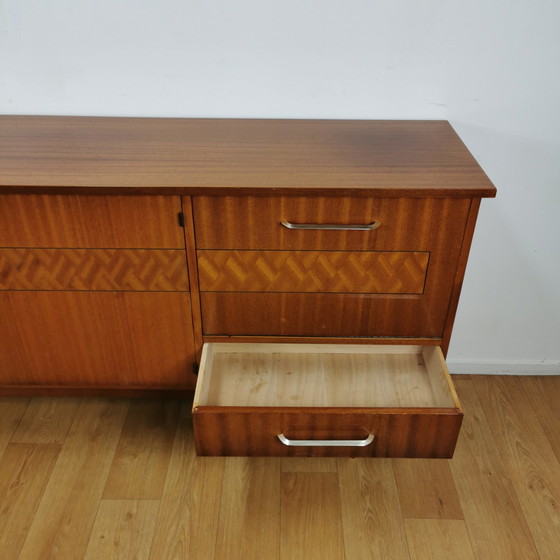 Image 1 of Vintage sideboard, sideboard, lowboard teak veneer