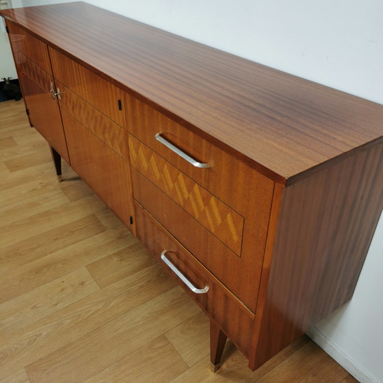 Image 1 of Vintage sideboard, sideboard, lowboard teak veneer