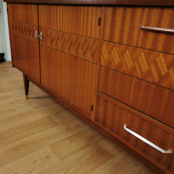 Image 1 of Vintage sideboard, sideboard, lowboard teak veneer