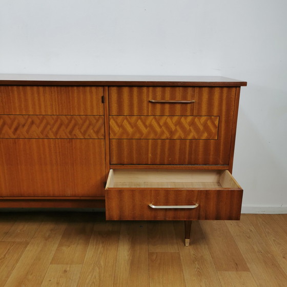 Image 1 of Vintage sideboard, sideboard, lowboard teak veneer