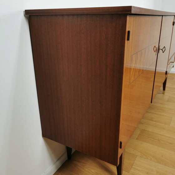 Image 1 of Vintage sideboard, sideboard, lowboard teak veneer