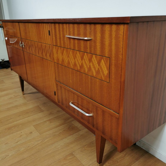 Image 1 of Vintage sideboard, sideboard, lowboard teak veneer