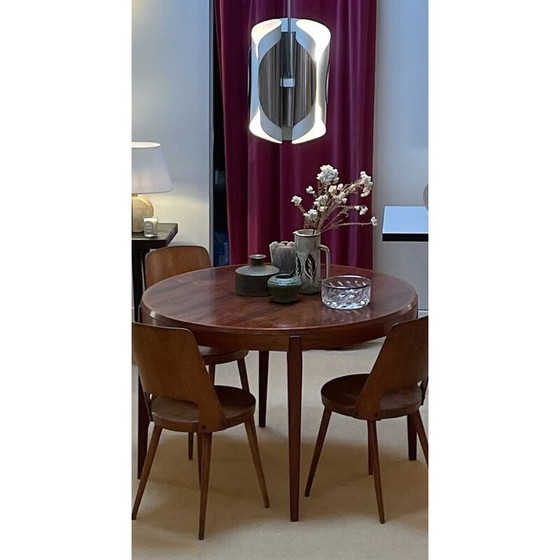 Image 1 of Lampada a sospensione vintage in cromo e bachelite, Italia 1970