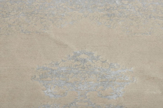 Image 1 of Tappeto moderno di design in viscosa con effetto seta lucida, opera d'arte 291 x 255 cm 