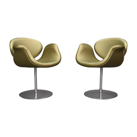 Image 1 of 2 Pierre Paulin for Artifort limited edition little tulip chairs Netherlands, 1965