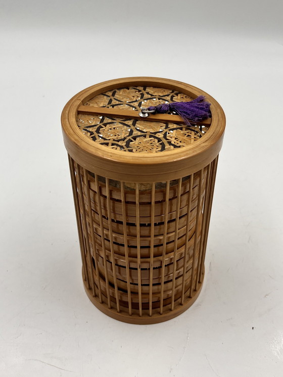 Image 1 of Set Of 6 Bamboo Coasters