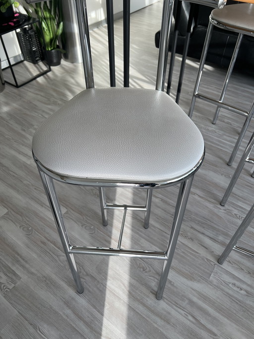 Barstools Eighties Chrome