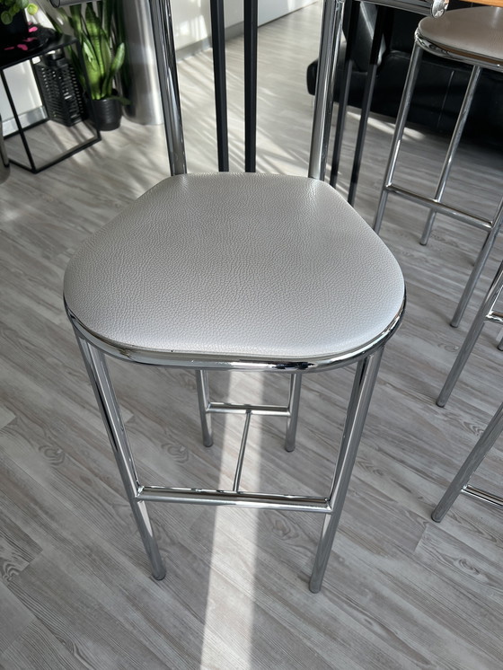 Image 1 of Barstools Eighties Chrome