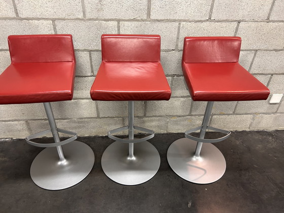 Image 1 of 3x Rolf Benz 620 bar stool