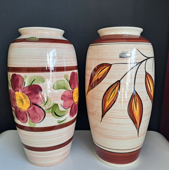 Image 1 of 2x Bay ceramic floor vases