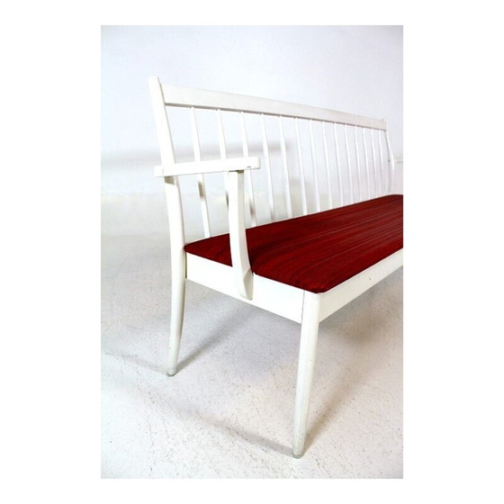 Image 1 of Vintage "Pinnsoffa" beechwood bench by Edbysverken, Sweden 1960