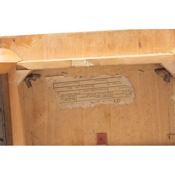 Image 1 of Mid century adjustable dining table by Mier Topolčany, Czechoslovakia 1970s