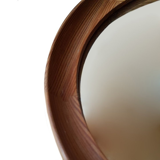 Image 1 of Mid-Century Scandinavian Round Mirror