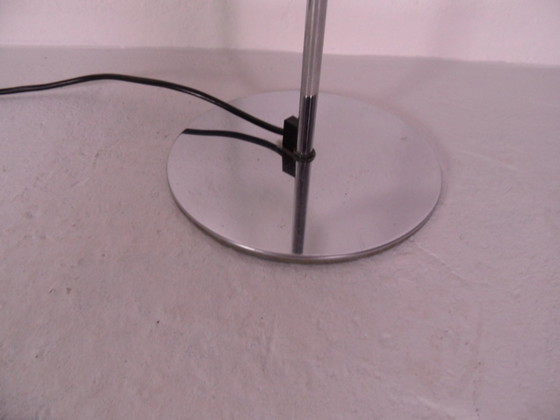 Image 1 of Vintage desk lamp with glass ball 1960's