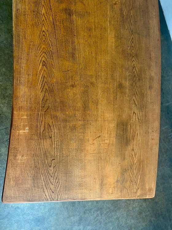 Image 1 of Erich Stratmann Chef desk elm wood 1950