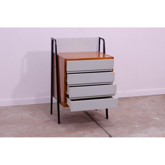 Image 1 of Vintage beech wood chest of drawers by Tatra Nábytok, Czechoslovakia 1960