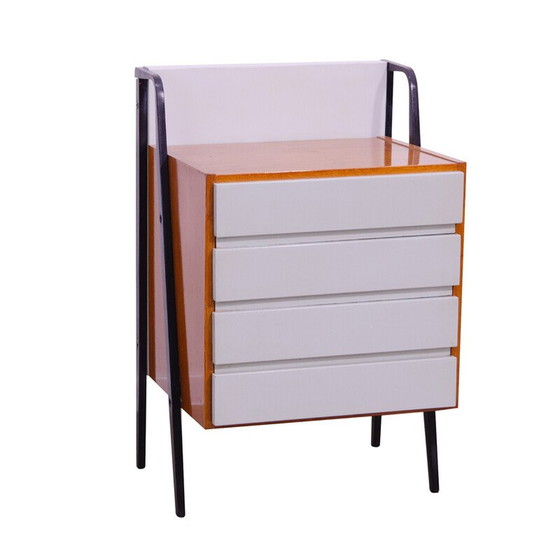 Image 1 of Vintage beech wood chest of drawers by Tatra Nábytok, Czechoslovakia 1960