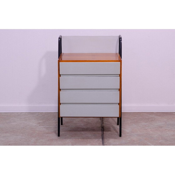 Image 1 of Vintage beech wood chest of drawers by Tatra Nábytok, Czechoslovakia 1960