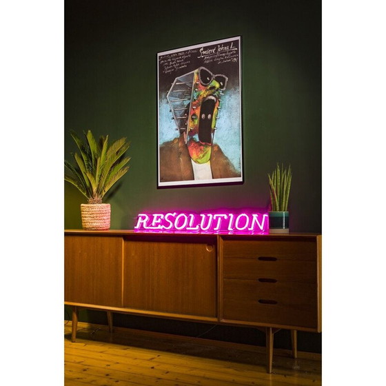 Image 1 of Affiche vintage del film "John L. death" di A. Pągowski, Polonia 1987