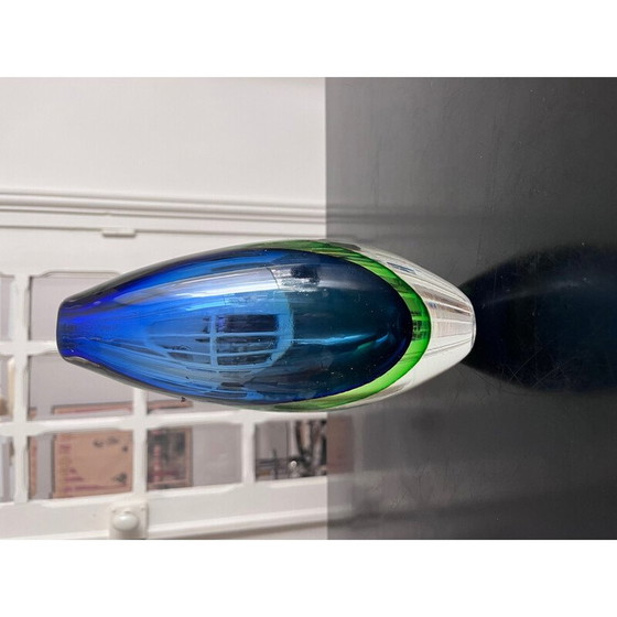 Image 1 of Vintage Italian vase by Flavio Poli, 1960