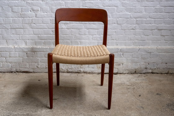 Image 1 of 1X Niels Møller Dining Chair Model 75 In Teak, 1960S Denmark