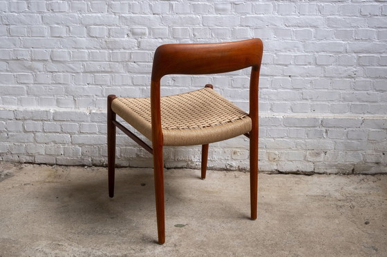 Image 1 of 1X Niels Møller Dining Chair Model 75 In Teak, 1960S Denmark