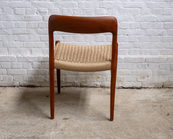 Image 1 of 1X Niels Møller Dining Chair Model 75 In Teak, 1960S Denmark