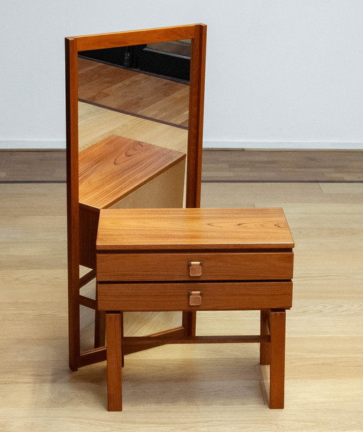 Miroir et commode Frö Sigurd Göransson