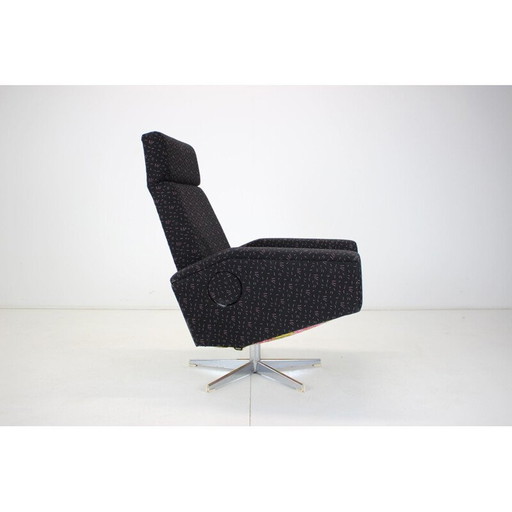 Mid-century adjustable armchair, Czechoslovakia 1970s
