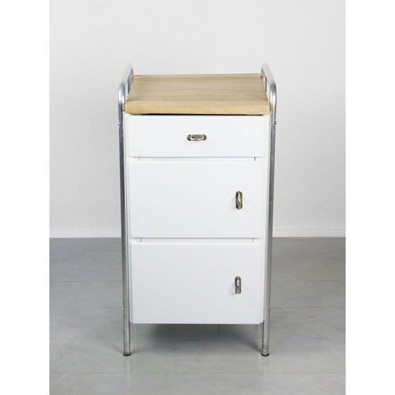 Image 1 of Pair of mid-century industrial cabinets