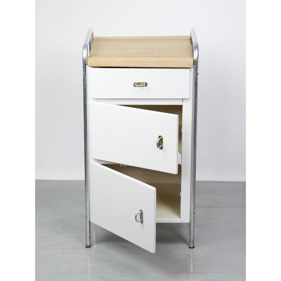 Image 1 of Pair of mid-century industrial cabinets