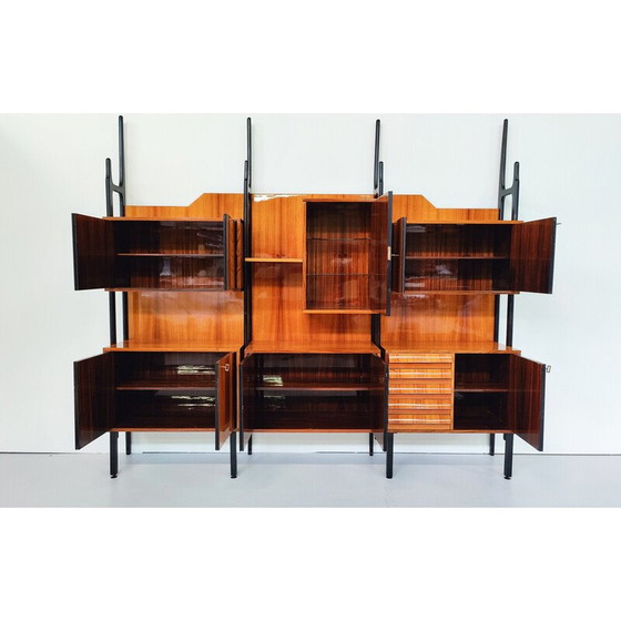 Image 1 of Mobiletto da parete in legno d'epoca, Italia 1950