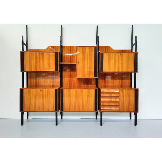 Image 1 of Mobiletto da parete in legno d'epoca, Italia 1950