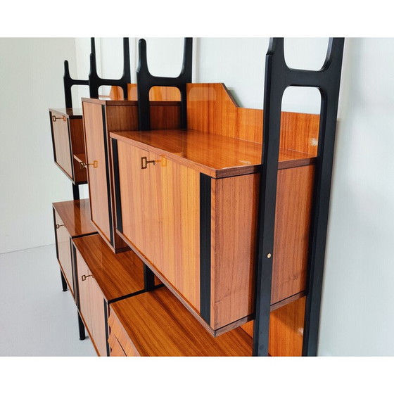 Image 1 of Mobiletto da parete in legno d'epoca, Italia 1950