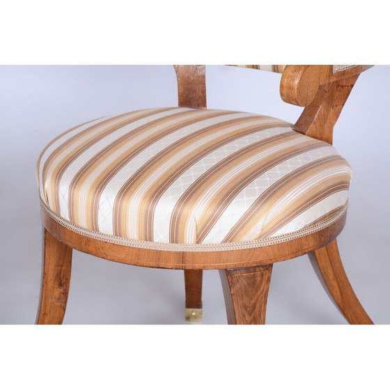 Image 1 of Poltrona vintage Biedermeier in noce, Austria 1820